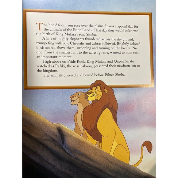 Disney The Lion King Book Special Edition Kohls Cares Ages 3 & Up - Picture 11 of 13